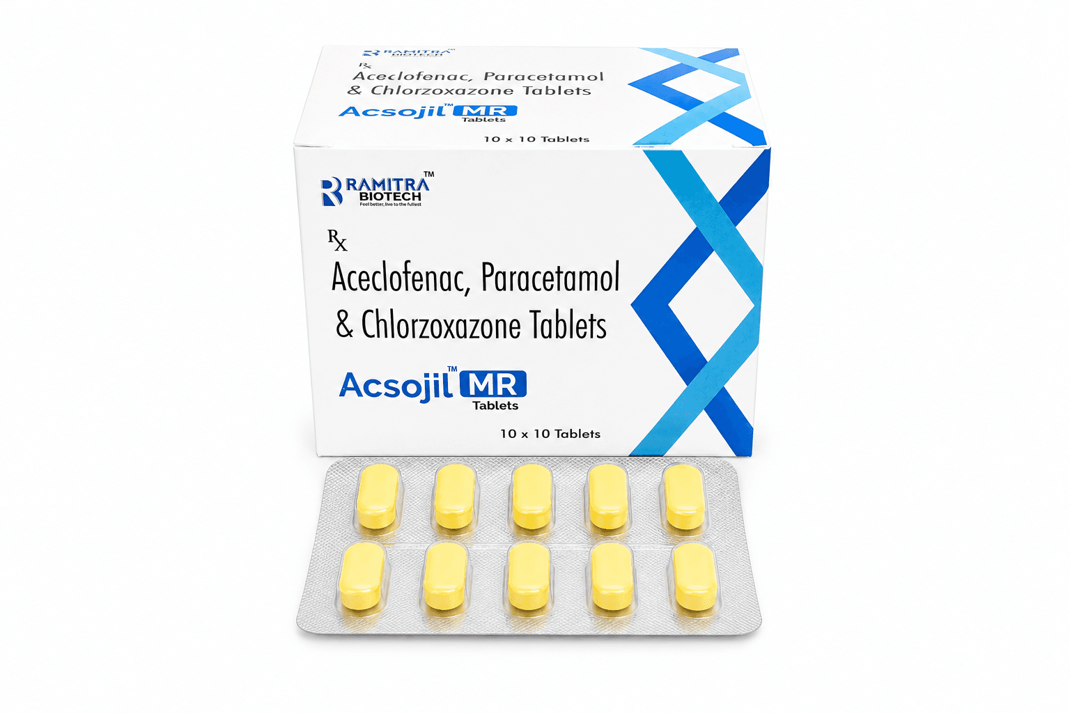 ACSOJIL-MR - Aceclofenac Paracetamol Chlorzoxazone tablet