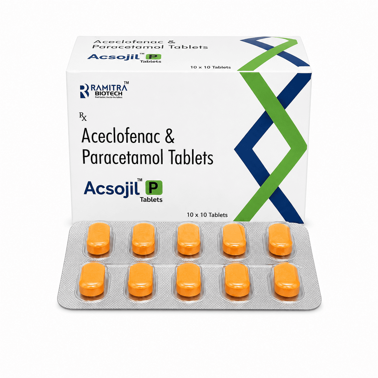 ACSOJIL-P - Aceclofenac Paracetamol tablet