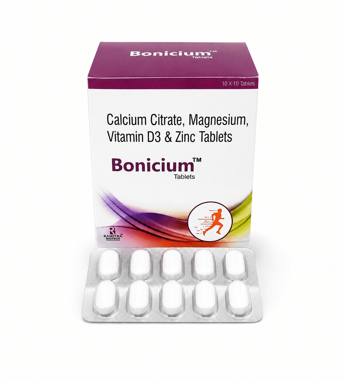 BONICIUM - Calcium Citrate Magnesium Vitamin D3 Zinc tablet