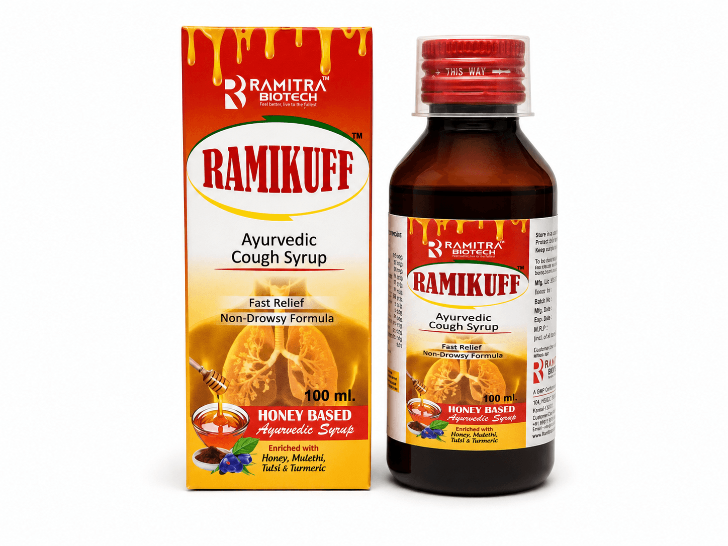 RAMIKUFF - Ayurvedic cough syrup India