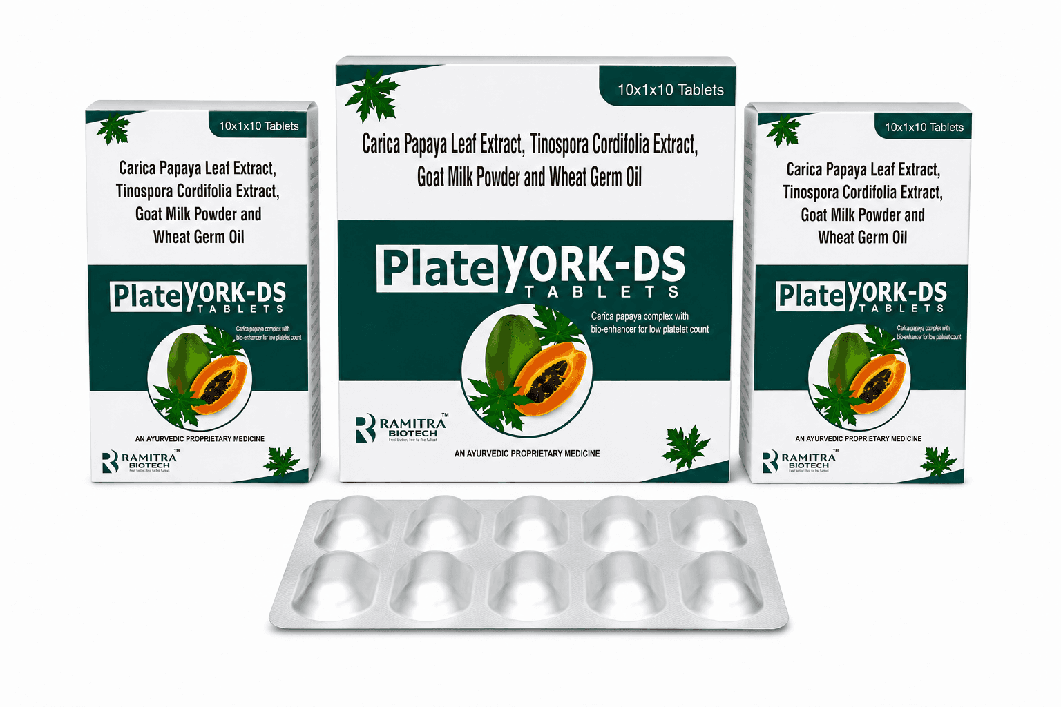 PLATEYORK-DS TAB - Ayurvedic platelet tablet India