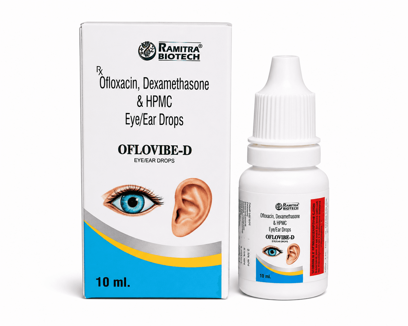 OFLOVIBE-D - Ofloxacin Dexamethasone eye drops