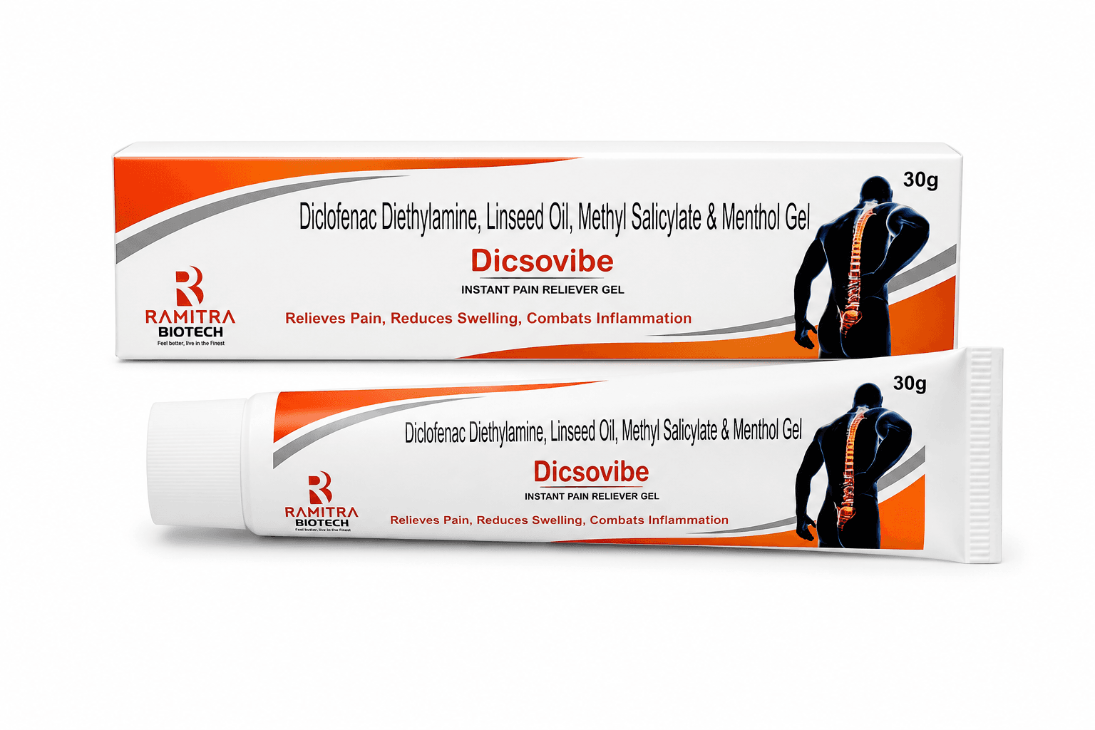 DICSOVIBE - Diclofenac Methyl Salicylate Menthol gel