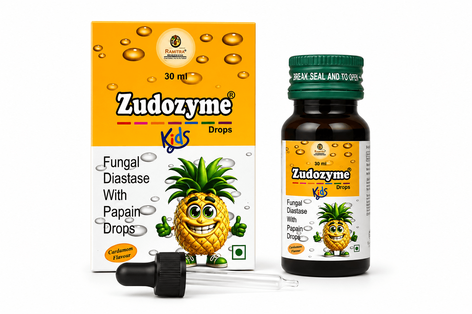 ZUDOZYME-Kids - Enzyme drops kids India