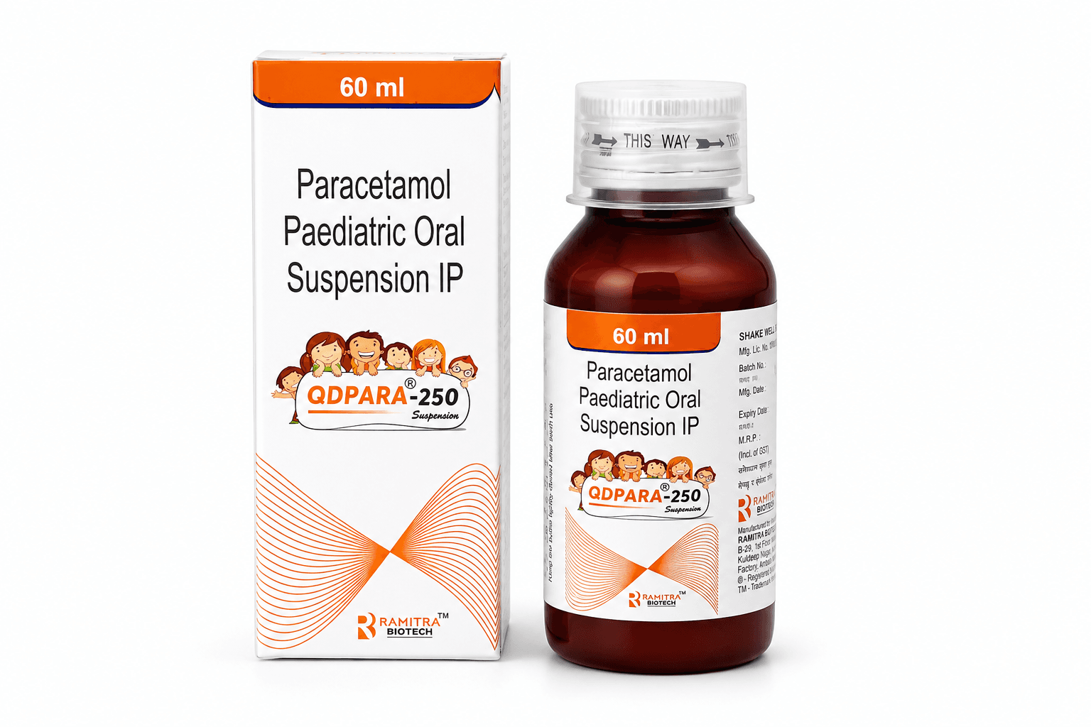 QD-PARA 250 - Paracetamol 250mg syrup