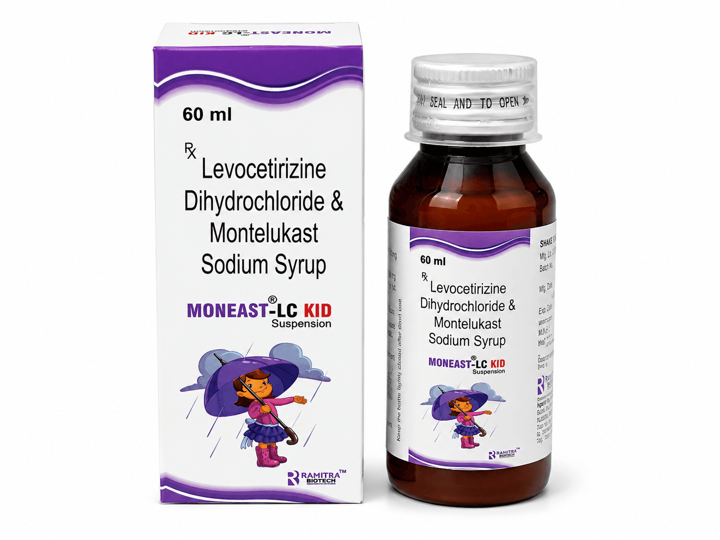 MONEAST-LC KIDS - Montelukast Levocetirizine children syrup
