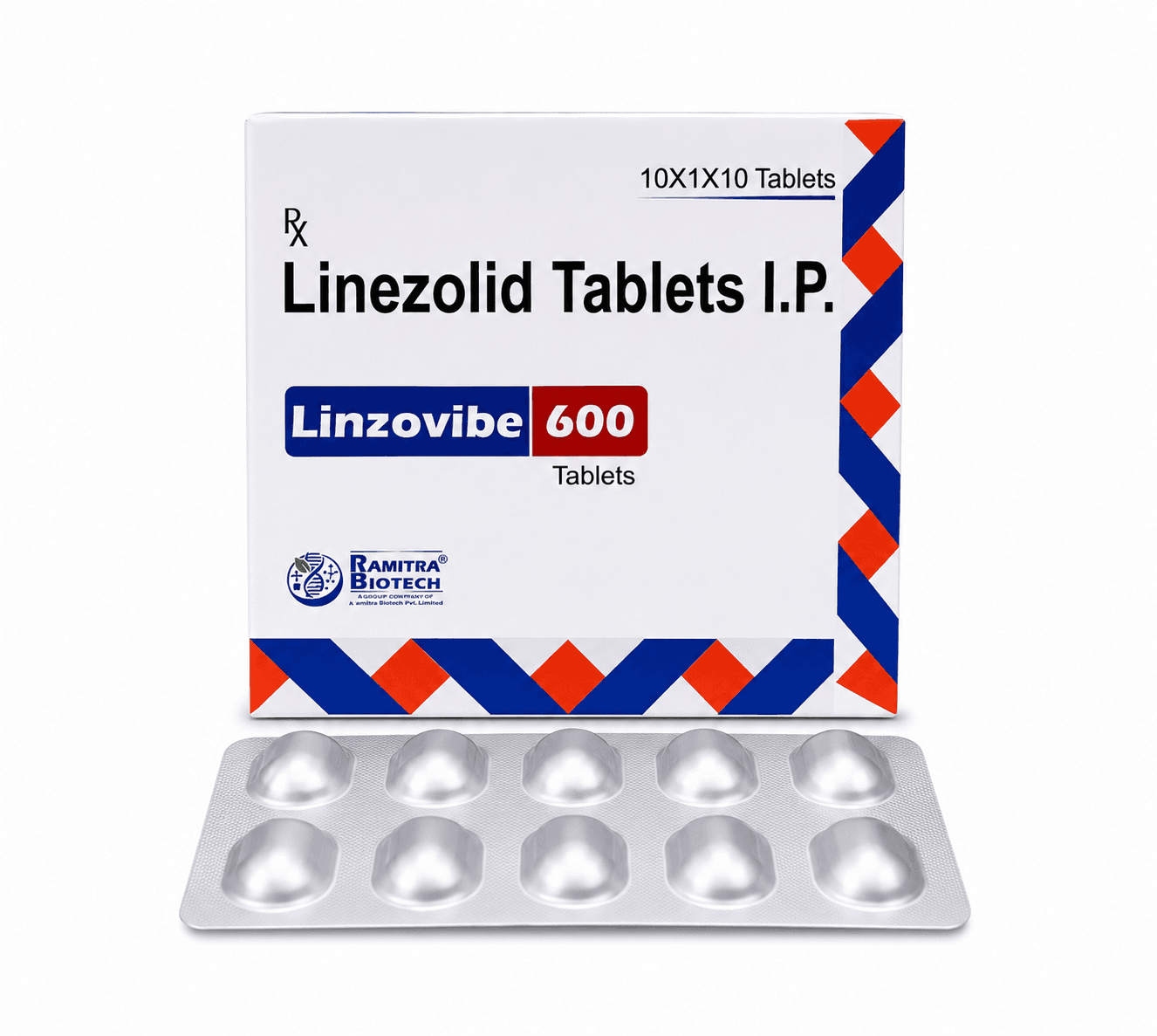LINZOVIBE-600 - Linezolid 600mg tablet