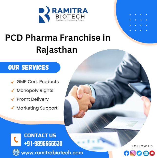 PCD Pharma Franchise Company in Rajasthan