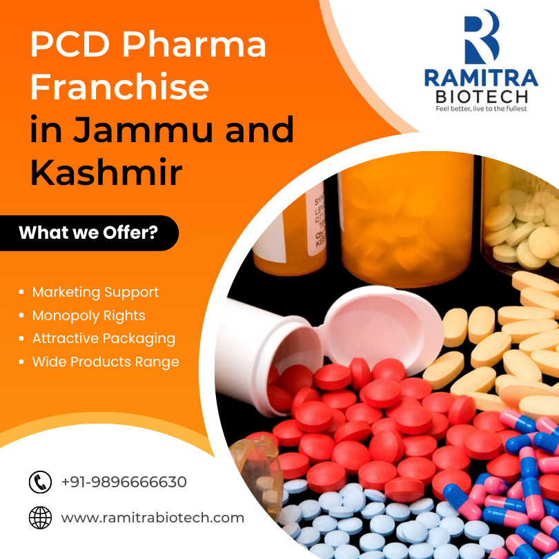 PCD Pharma Franchise Company in Jammu and Kashmir