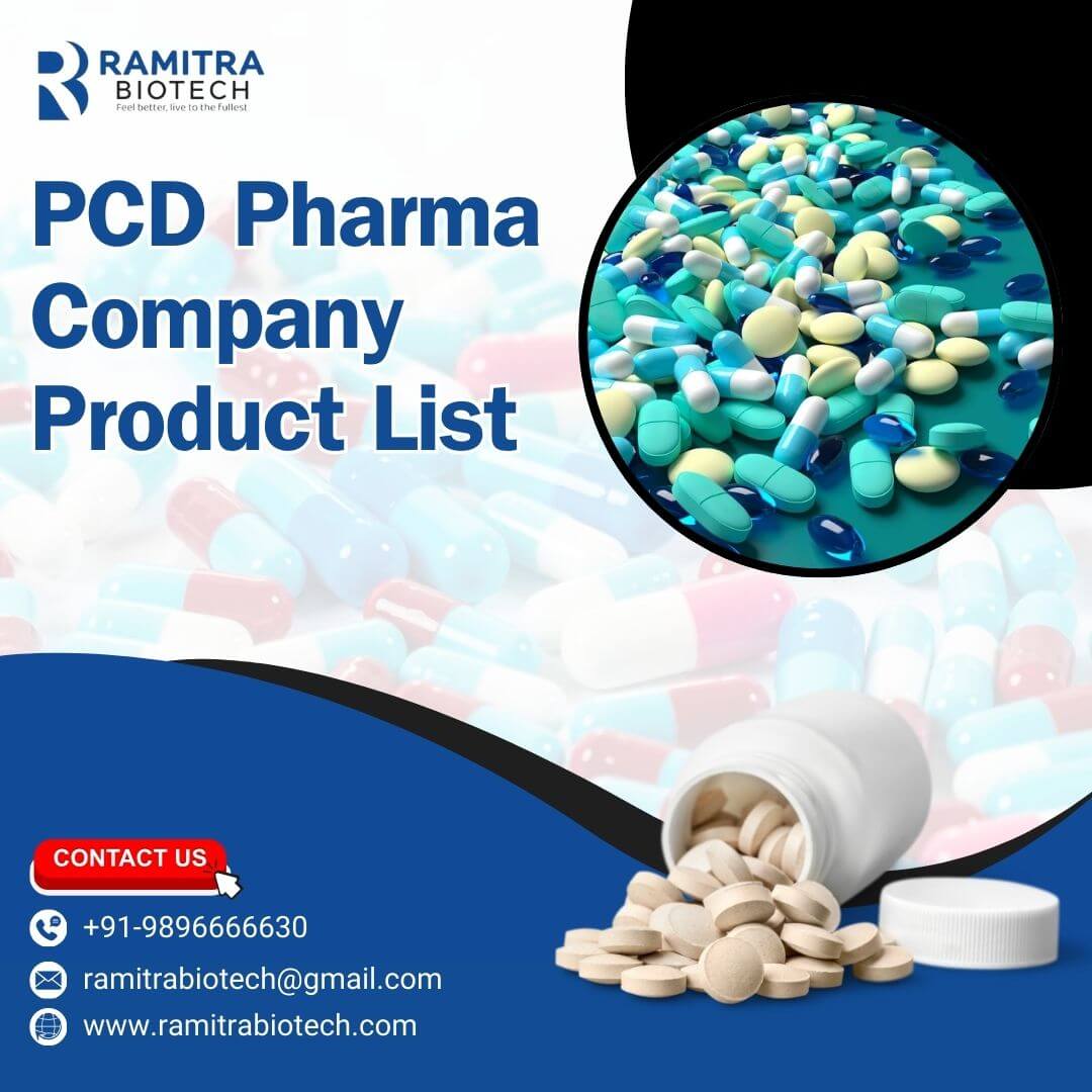 PCD Pharma Company Product List at Ramitra Biotech 