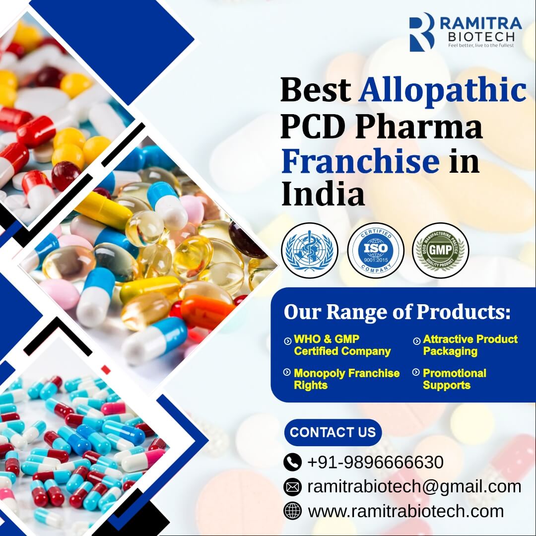 Top Allopathic PCD Pharma Franchise in India