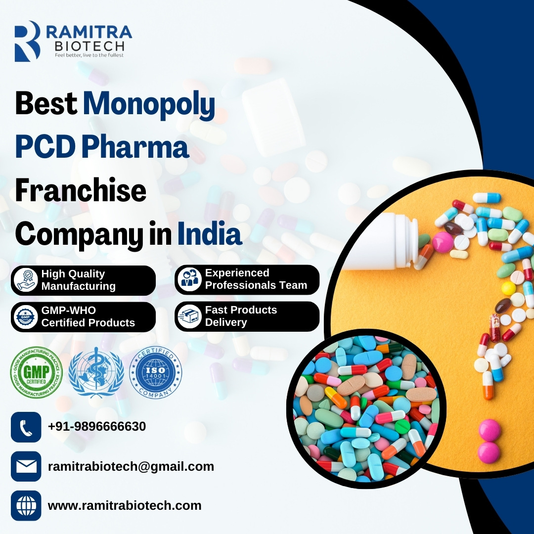 Best Monopoly PCD Pharma Franchise Company in India